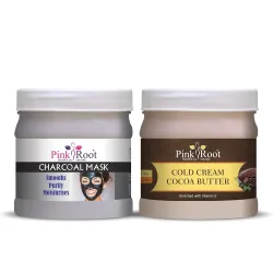 Pink Root Charcoal Mask 500gm