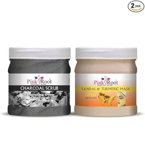 Image of Pink Root Charcoal Scrub 500gm