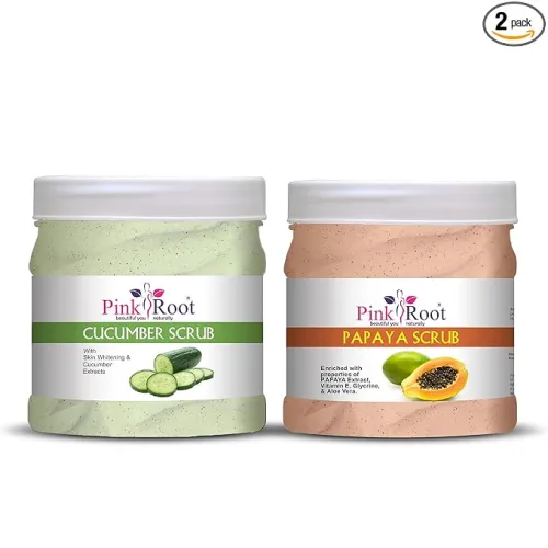 Image of Pink Root Cucumber Papaya Scrub 500gm
