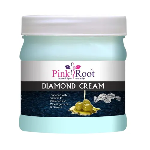 Image of Pink Root De-Tan Gel 500gm with Diamond Cream 500gm