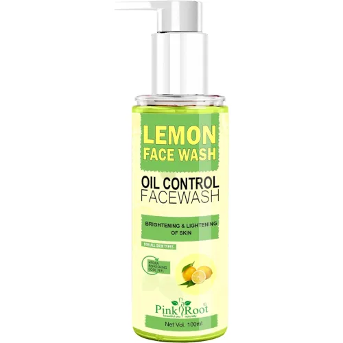 Image of PINK ROOT Lemon Face Wash 100ml