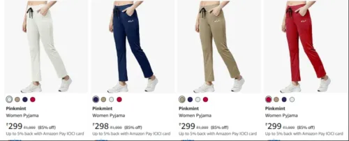Image of Pinkmint Women's Pyjama up to 85% Discount 