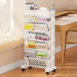 Pinkwhale Plastic 6XL Textbook File Organizer Shelf
