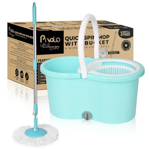 Image of Pivalo Bucket Quick Spin Mop Set