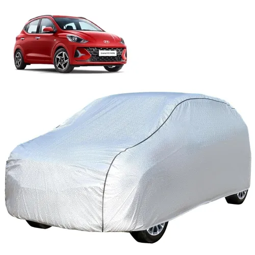 Image of Pivalo Car Cover for Grand i10 Nios All Model & Years (2019-2025) 100% Waterproof with Mirror Pockets