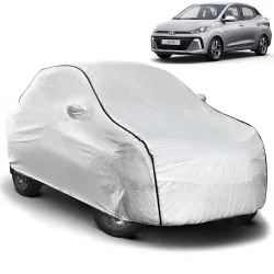 Pivalo Car Cover for Hyundai Aura All Model & Years (2020-2025) 100% Waterproof with Mirror Pockets