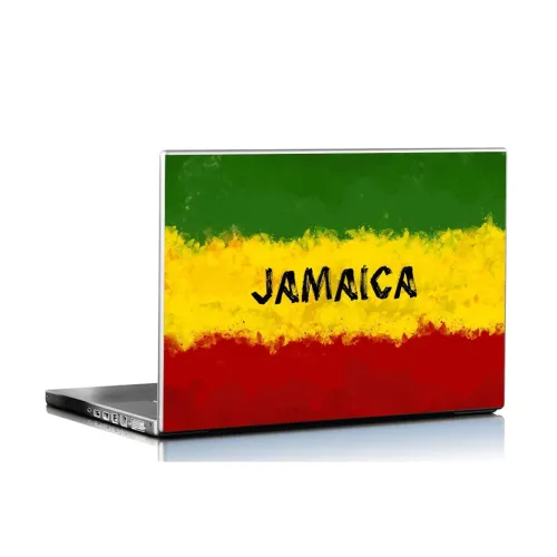Image of PIXELARTZ Laptop Skin - Jamaica - 15.6 Inches