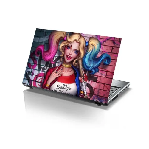 Image of PIXELARTZ Laptop Skins Harley Quinn