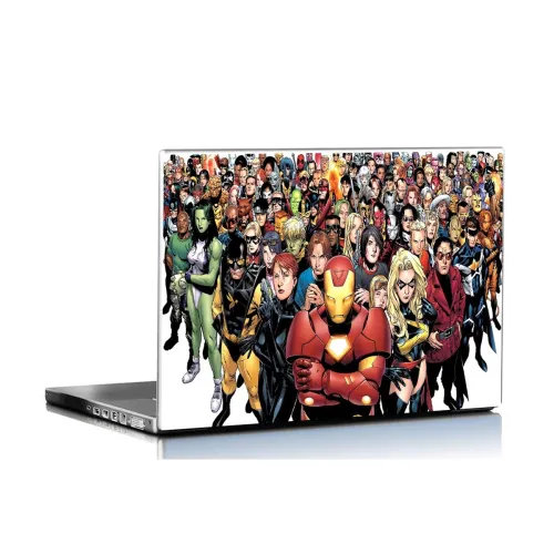 Image of PIXELARTZ Laptop Skins Super Heroes Animated