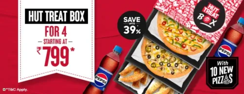 Image of Pizza Hut Offer : Super Saver Meal Combo starting at ₹799 