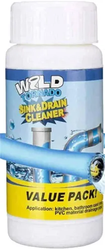 Image of Planetone Drain & Toilet Blockage Cleaner Powder, 110G