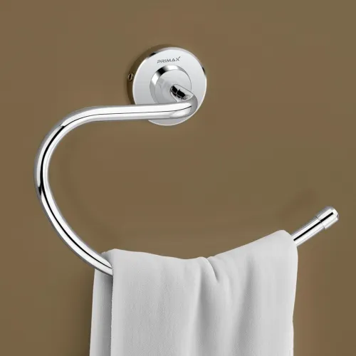 Image of Plantex (Primax) 304 Grade Stainless Steel Towel Ring for Wash Basin/ Napkin Hanger for Bathroom/ Hand Towel Holder/ Bat