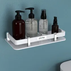 Plantex Bathroom Shelf Wall Mounted Organizer