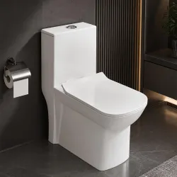 Plantex Ceramic Single Suite Commode S Trap