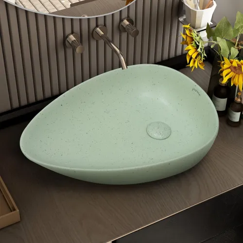 Image of Plantex Ceramic Wash Basin for Bathroom