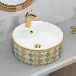 Plantex Ceramic Wash Basin for Bathroom