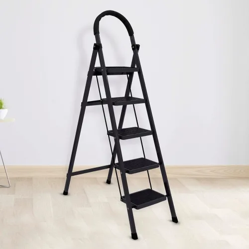 Image of Plantex Cheston Premium GI Steel Foldable 5 Step Ladder for Home