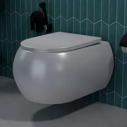 Plantex Imported Ceramic Wall Mounted Commode Washdown 