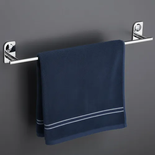 Image of Plantex (Primax) Dream Stainless Steel Towel Hanger for Bathroom/Single Towel Rod/Bar/Bathroom Accessories (24inch) - Ch