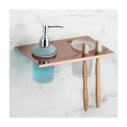 Plantex (Primax) 2 in 1 Liquid Soap Dispenser with Tumbler Holder