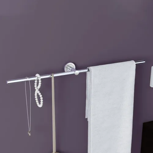 Image of Plantex Stainless Steel Bathroom Towel Bar