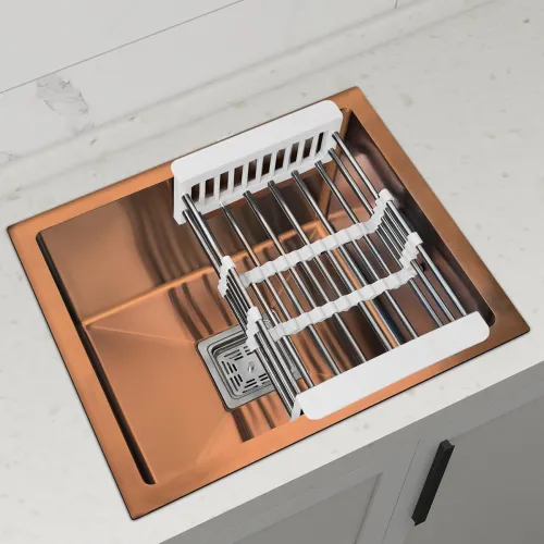 Image of Plantex Stainless Steel Single Bowl Kitchen Sink 18x16 Inch