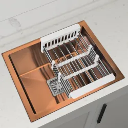 Plantex Stainless Steel Single Bowl Kitchen Sink 18x16 Inch