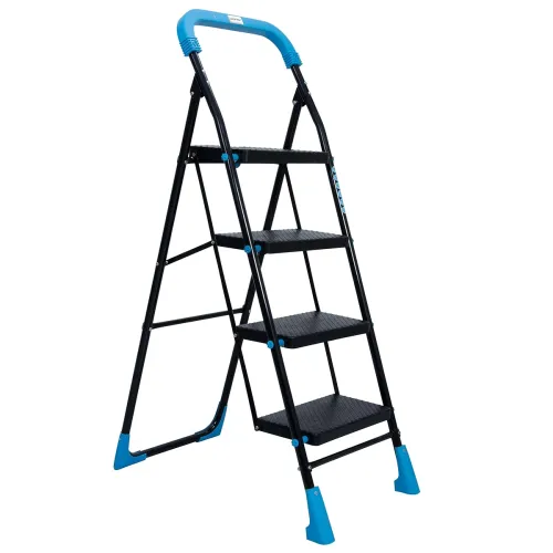 Image of Plantex Stylo Heavy-Duty Mild-Steel Folding 4 Step Ladder