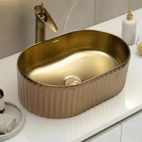 Image of Plantex Table Top Wash Basin For Bathroom