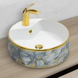 Plantex 16 x 16 x 6 Inch Table Top Wash Basin