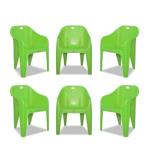 Image of Plastic Arm Chair for Home, Garden, Office, Living Room,