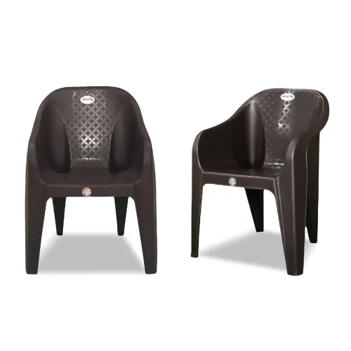 Image of Plastic Arm Chair Set of 2