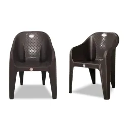Plastic Arm Chair Set of 2