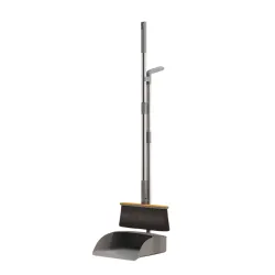 Plastic Broom and Dustpan Set Fordable Windproof
