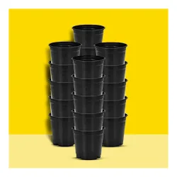 Plastic Flower Pots 6 Inch, Po10
