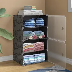 Plastic Kids Wardrobe for Clothes 