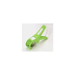 Plastic Vegetable Cutter Vegetable Chopper Veg Cutter Bhindi Cutter Multi Cutter (Green)