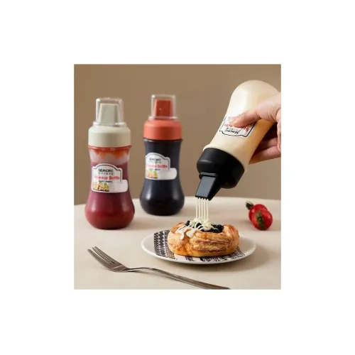 Image of Plastic Squeeze Sauce Bottle 350 ml