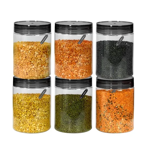 Image of Plastic Storage Jar & Containers