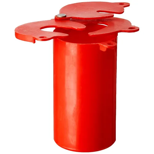 Image of Plastic Universal Multi Device Lockout Pack Of 2 Red