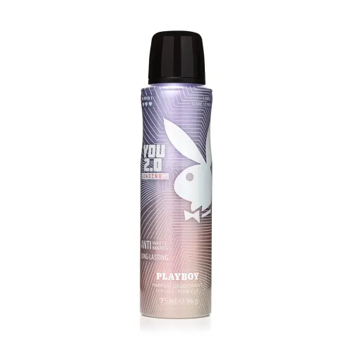 Image of Playboy You 2.0 Loading Deo Spray for Women 75ml | Premium Long Lasting Body Spray for Women | Fruity Floral Gourmand Fr