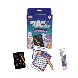 PlayMagic BrainActiv Kaleidoscope & Scratch Art Kit