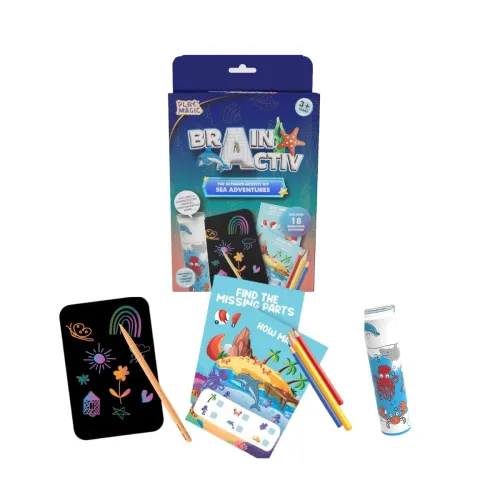 Image of PlayMagic BrainActiv Ultimate Activity Kit - Sea Adventure