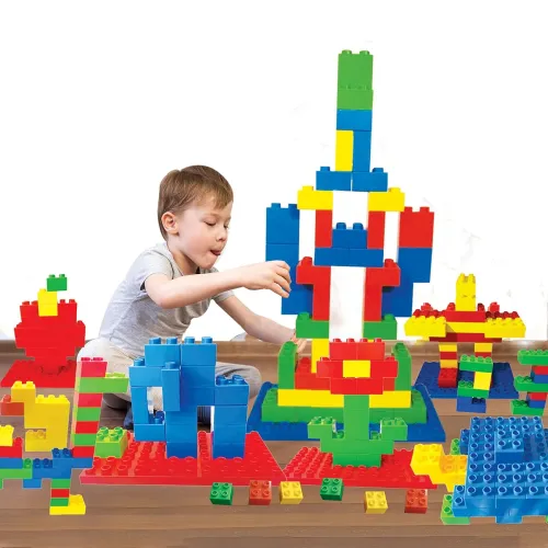 Image of PlayMagic DIY Building Block Construction Set of 85 Pieces