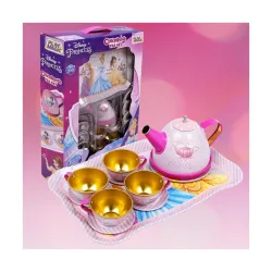 PlayMagic Childrens Tea Set Princess | Tea Party Set Toy Pretend Play Gifts Age 3-6, Kids Girls |Toys Kitchen Tea Set P