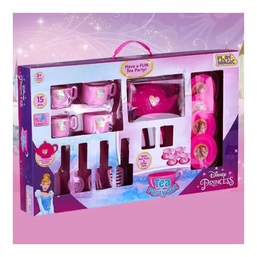 Image of PlayMagic Princess Tea Party Pretend Play Set