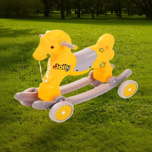 Image of PlayMagic Rockin' Roll Horse Ride 2 In 1 Adventure Toy
