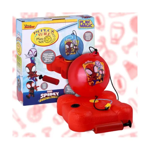 Image of PlayMagic Spiderman Reflex Soccer Football Training Kit Game 