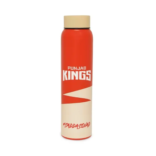 Image of playR x PBKS Sadda Squad Sipper - Durable Leak-Proof Protein Sipper Bottle