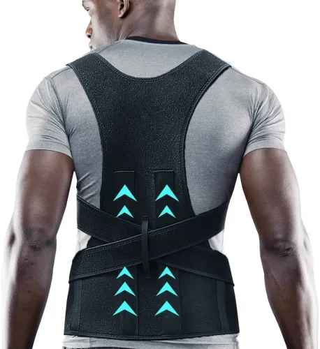 Image of PLETHEON metal back Posture Corrector belt 